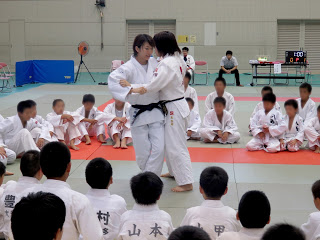 小野彰子選手「平成28年度 八西柔道会 柔道教室」に講師として参加